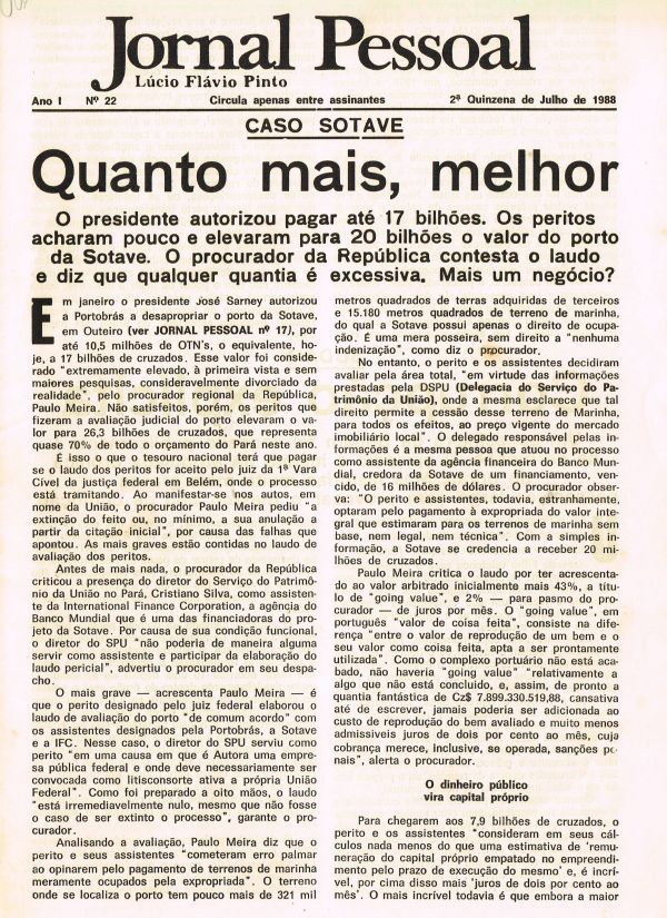 Jornal Pessoal